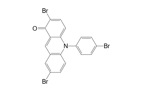 2,7-Dibromo-10-(4'-bromophenyl) acridone