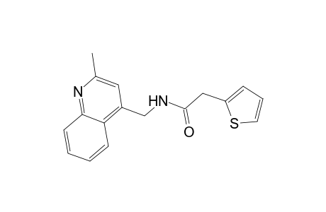 Acetamide, N-(2-methylquinolin-4-ylmethyl)-2-(thiophen-2-yl)-