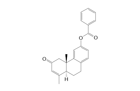 2-Oxo-19-norpodocarpa-3,8,11,13-tetraen-12-yl Benzoate