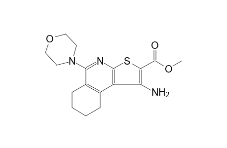 thieno[2,3-c]isoquinoline-2-carboxylic acid, 1-amino-6,7,8,9-tetrahydro-5-(4-morpholinyl)-, methyl ester