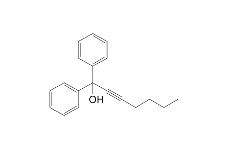 1,1-Diphenyl-2-heptyn-1-ol