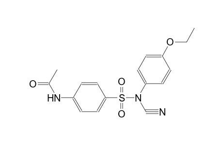 N-{4-[(cyano-4-ethoxyanilino)sulfonyl]phenyl}acetamide