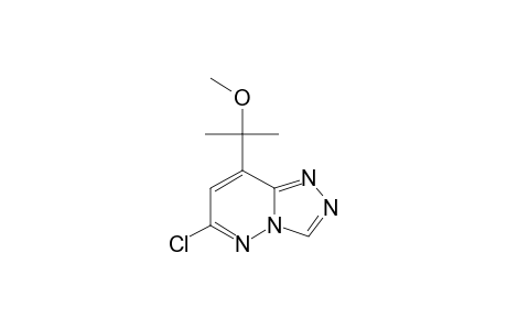 6-CHLORO-8-(1'-METHOXY-1'-METHYLETHYL)-1,2,4-TETRAZOLO-[4.3-B]-PYRIDAZINE