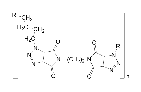 Polymeric triazole derivative