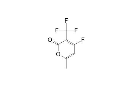 4-FLUORO-6-METHYL-3-(TRIFLUOROMETHYL)-2H-PYRAN-2-ONE