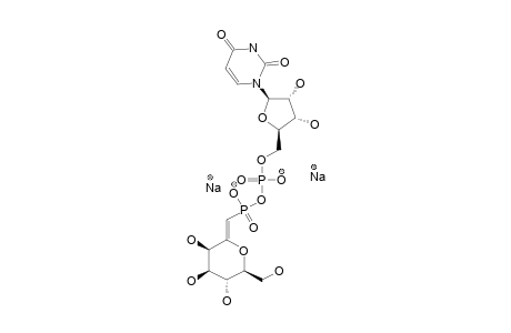 DISODIUM-URIDINE-5'-[(Z)-2,6-ANHYDRO-1-DEOXY-D-MANNOHEPT-1-ENITOL-1-YL-PHOSPHONO]-PHOSPHATE