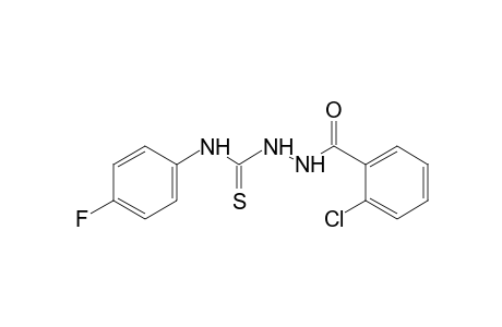 1-(o-chlorobenzoyl)-4-(p-fluorophenyl)-3-thiosemicarbazide