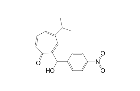 2-(.alpha-Hydroxy-4-nitrobenzyl)-4-isopropyltropone