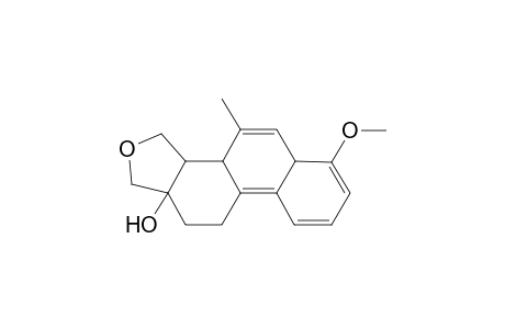 6-Methoxy-11a-hydroxy-4-methyl-1,3,3a,5a,10,11,11a,11b-octafurano[3,4-a]phenanthrene