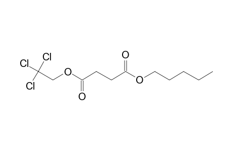 Succinic acid, pentyl 2,2,2-trichloroethyl ester