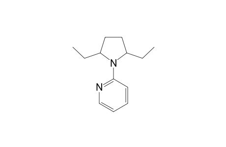 2,5-DIETHYL-1-(2-PYRIDINYL)-PYRRORIDINE;MAJOR-ISOMER