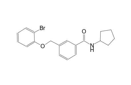 3-[(2-bromophenoxy)methyl]-N-cyclopentylbenzamide
