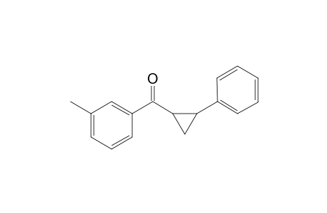 (2-Phenylcyclopropyl)(m-tolyl)methanone
