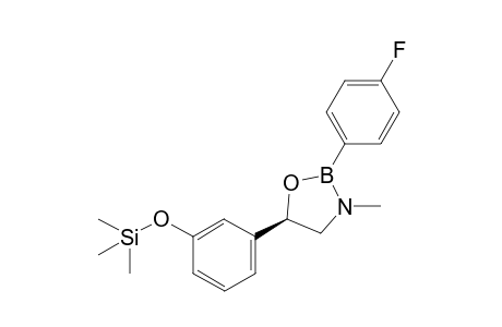 (R)-2-(4-fluorophenyl)-3-methyl-5-(3-(trimethylsilyloxy)phenyl)-1,3,2-oxazaborolidine