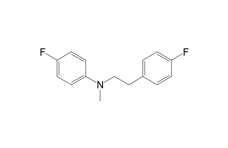 4-Fluoro-N-[2-(4-fluorophenyl)ethyl]-N-methylaniline