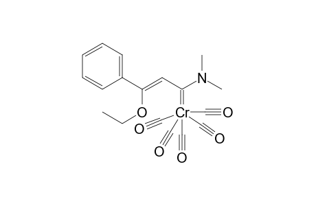 (Z)-[1-(dimethylamino)-3-ethoxy-3-phenylpropenylidene]pentacarbonyl chromium