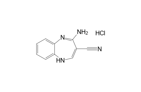 4-Amino-1H-1,5-benzodiazepine-3-carbonitrile HCl