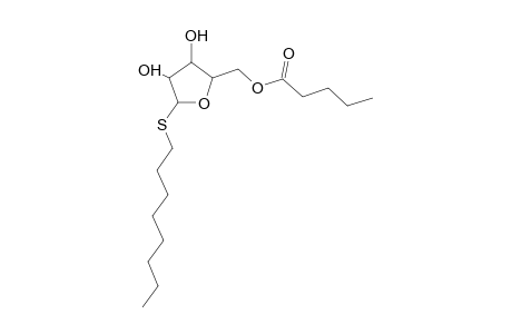 beta-D-LYXOFURANOSIDE, THIOOCTYL-5-VALEROYL-