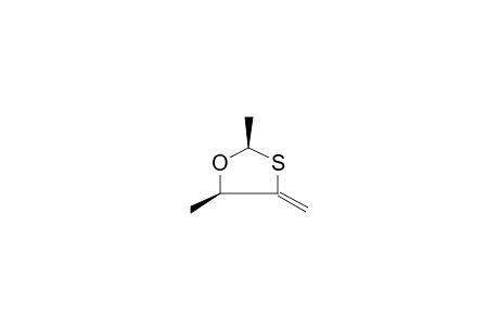CIS-2,5-DIMETHYL-4-METHYLENE-1,3-OXATHIOLANE