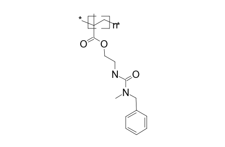 Poly[1-methyl-1-(n-benzyl-n-methylcarbonyliminoethyleneoxycarbonyl)ethylene]