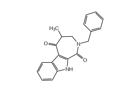2-benzyl-3,10-dihydro-4-methylazepino[3,4-b]indole-1,5(2H,4H)-dione