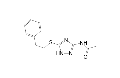 N-(5-[(2-Phenylethyl)sulfanyl]-1H-1,2,4-triazol-3-yl)acetamide