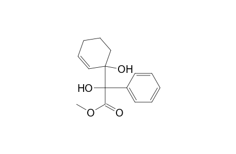 Benzeneacetic acid, .alpha.-hydroxy-.alpha.-(1-hydroxy-2-cyclohexen-1-yl)-, methyl ester