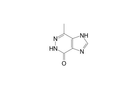 Imidazo[4,5-d]pyridazin-4-one, 7-methyl-1,5-dihydro-