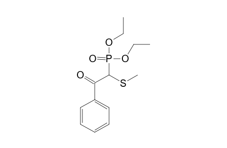 DIETHYL-1-METHYLTHIO-1-BENZOYL-METHYLPHOSPHONATE