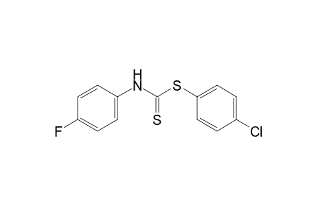 dithio-p-fluorocarbanilic acid, p-chlorophenyl ester