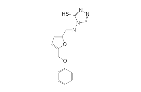 4-({(E)-[5-(phenoxymethyl)-2-furyl]methylidene}amino)-4H-1,2,4-triazol-3-yl hydrosulfide