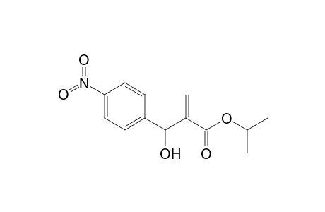 2-[hydroxy-(4-nitrophenyl)methyl]-2-propenoic acid propan-2-yl ester