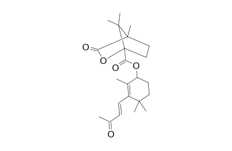 2,4,4-Trimethyl-3-[(1E)-3-oxo-1-butenyl]-2-cyclohexen-1-yl 4,7,7-trimethyl-3-oxo-2-oxabicyclo[2.2.1]heptane-1-carboxylate