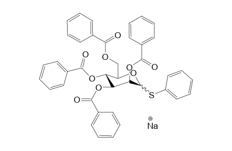 1-(Thiophenyl)-(2,3,4,6)-tetra-O-benzoyl-D-mannopyranose; sodium salt