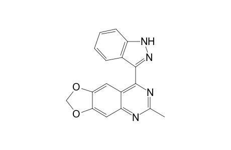 1,3-Dioxolo[4,5-g]quinazoline, 8-(1H-indazol-3-yl)-6-methyl-