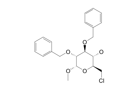 METHYL-2,3-DI-O-BENZYL-6-CHLORO-6-DEOXY-ALPHA-D-GLUCOPYRANOSIDE