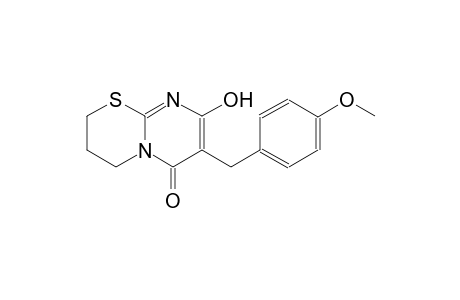 8-hydroxy-7-(4-methoxybenzyl)-3,4-dihydro-2H,6H-pyrimido[2,1-b][1,3]thiazin-6-one