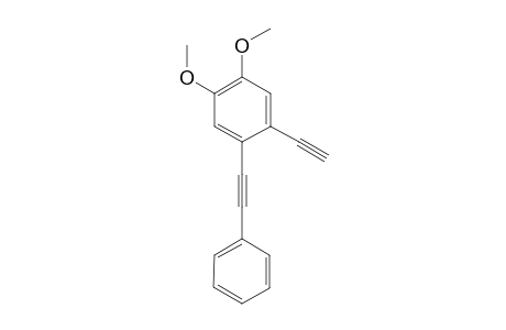 1-Ethynyl-4,5-dimethoxy-2-(ethynylphenyl)benzene