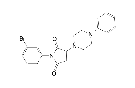 1-(3-bromophenyl)-3-(4-phenyl-1-piperazinyl)-2,5-pyrrolidinedione