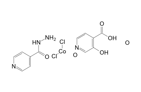 3-hydroxypyridine-4-carboxylic acid dichlorocobalt pyridine-4-carbohydrazide dihydrate