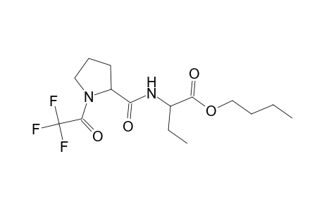 Butyl 2-(([1-(trifluoroacetyl)-2-pyrrolidinyl]carbonyl)amino)butanoate