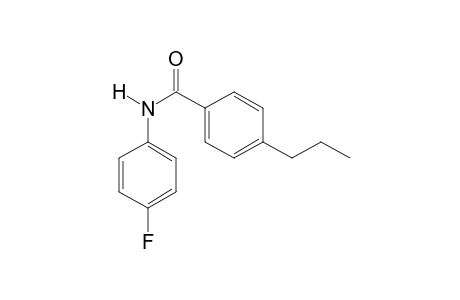 N-(4-Fluorophenyl)-4-popylbenzamide
