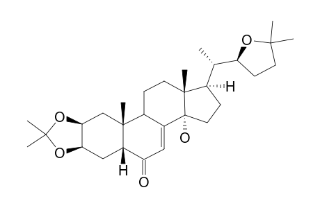 2,3-O-ISOPROPYLIDENE-22,25-ANHYDROECDYSONE