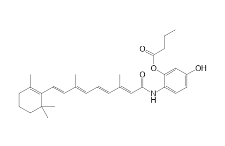 2-{(2E,4E,6E,8E)-[3,7-Dimethyl-9-(2,6,6-trimethyl-1-cyclohexenyl)nona-2,4,6,8-tetraenoylamino]}-5-hydroxyphenyl Butanoate