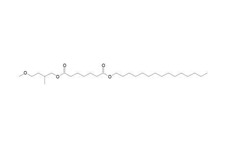 Pimelic acid, 4-methoxy-2-methylbutyl pentadecyl ester