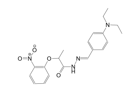 N'-{(E)-[4-(diethylamino)phenyl]methylidene}-2-(2-nitrophenoxy)propanohydrazide