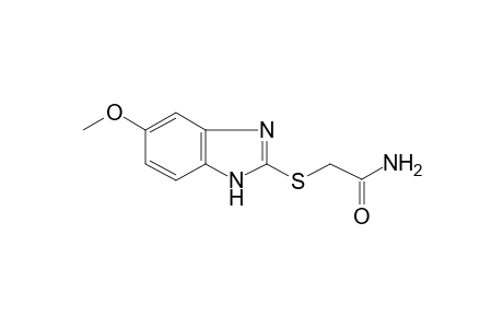 2-[(5-Methoxy-1H-benzimidazol-2-yl)sulfanyl]acetamide