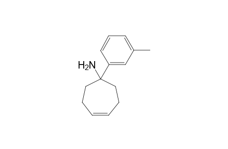 1-(m-Tolyl)cyclohept-4-en-1-amine