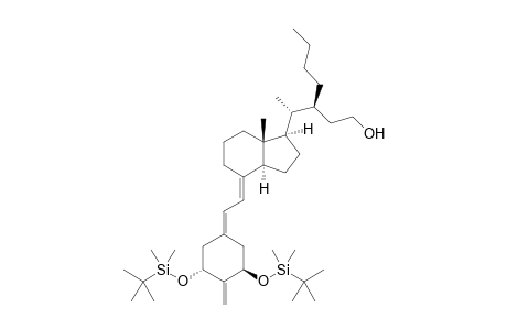 (3S)-3-{1-[(1R,3R,7E,17.beta.)-1,3-Bis{[tert-butyl(dimethyl)silyl]-oxy}-2-methylidene-9,10-secoestra-5,7-dien-17-yl]ethyl}heptan-1-ol