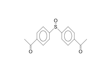 Bis(4-acetyl-phenyl) sulfoxide
